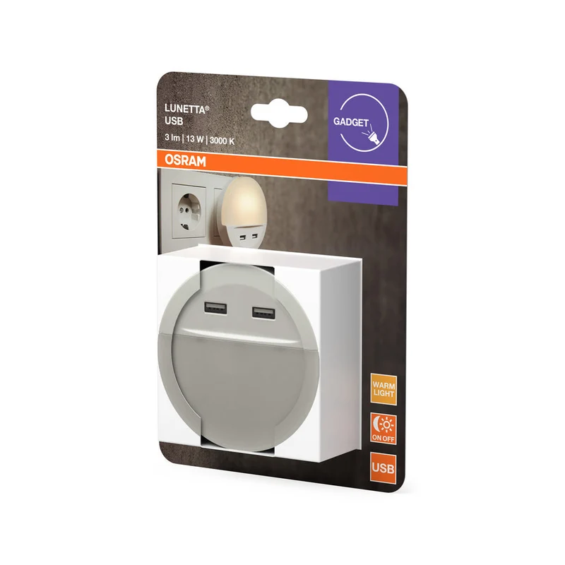 OSRAM LUNETTA® LED USB veilleuse blanche 13W