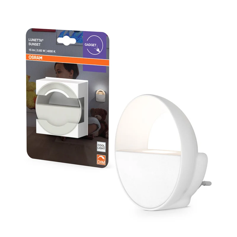 OSRAM LUNETTA SUNSET LED veilleuse LED pour prise 0,60W / 4000K blanc froid