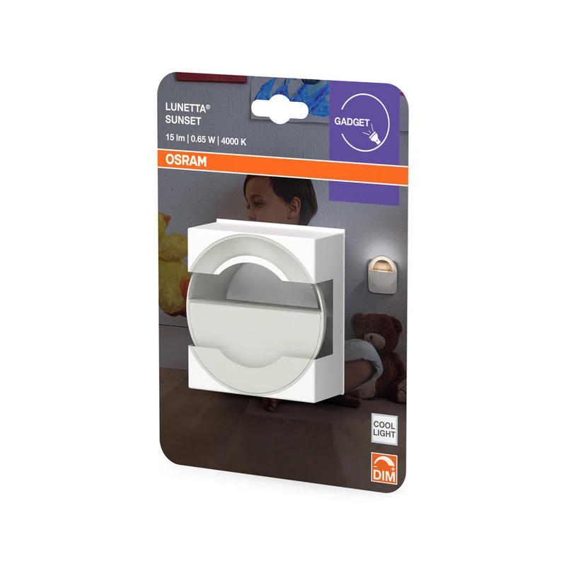 OSRAM LUNETTA SUNSET LED veilleuse LED pour prise 0,60W / 4000K blanc froid