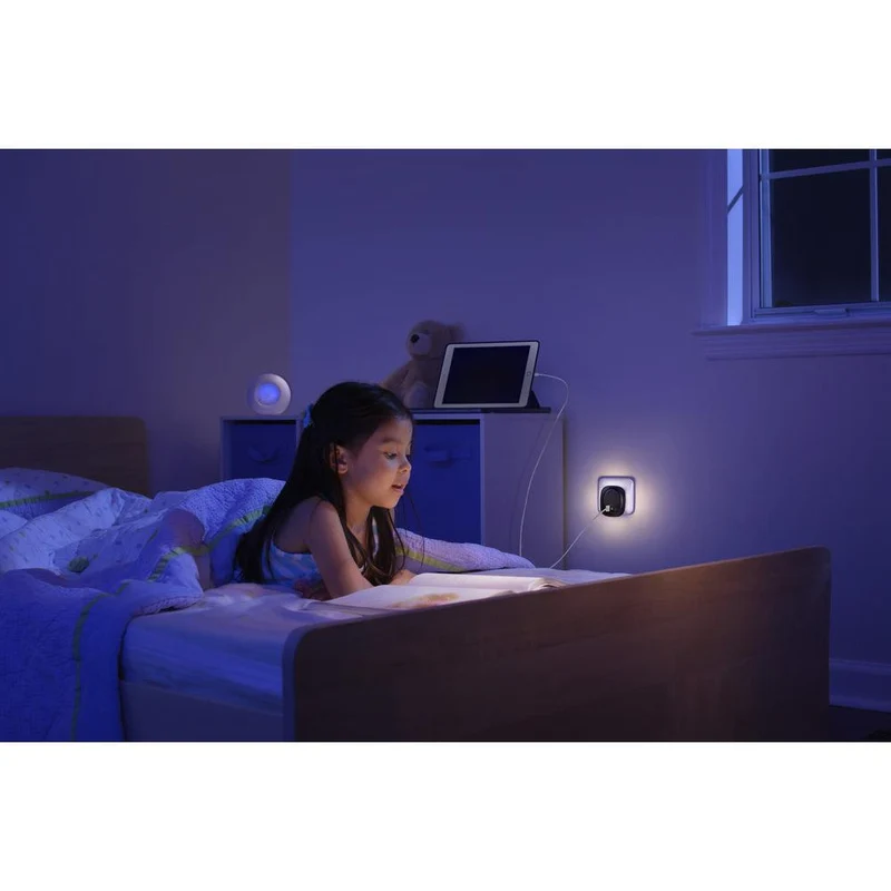 OSRAM LUNETTA EDGE veilleuse prise, 0,35W, 10lm, noir
