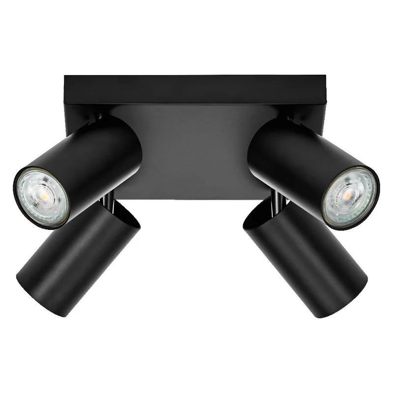 OSRAM LED SPOT OCTAGON PL Plafonnier 4 x 3,4W, GU10, 920lm, noir