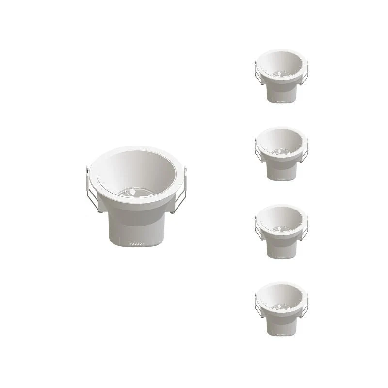 Spot LED Encastrable 9W IP44 Dimmable Blanc CCT Ø85mm - 2700K/4000K - Pack de 5