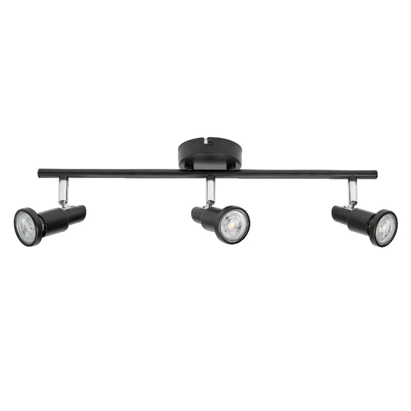 OSRAM LED SPOT GU10 Plafonnier 3 x 3,4W, 690lm, noir