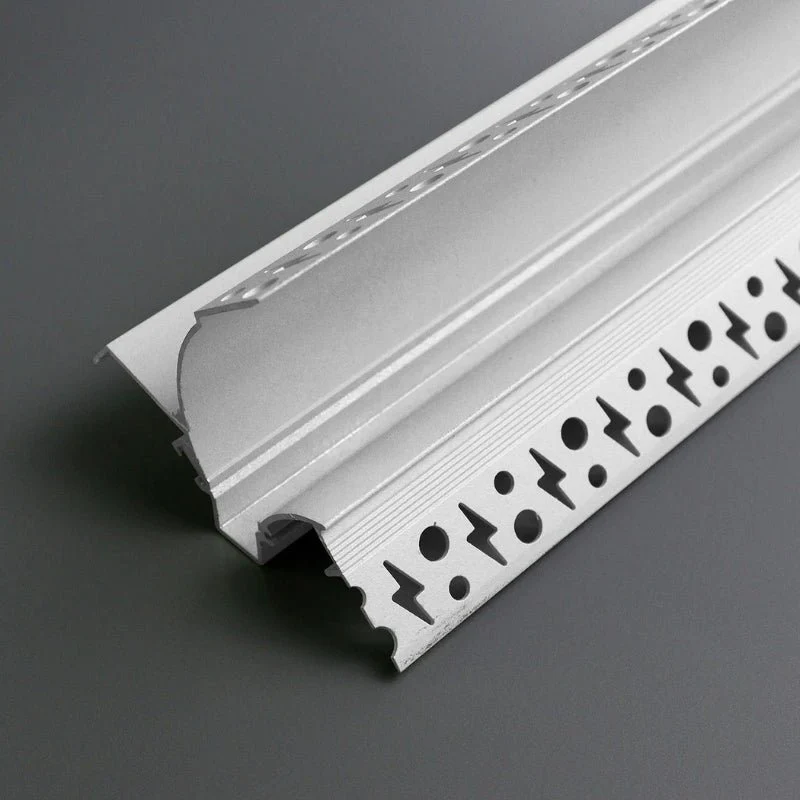 Profilé Aluminium Blanc 2m pour Ruban LED simple pour Faux-Plafond