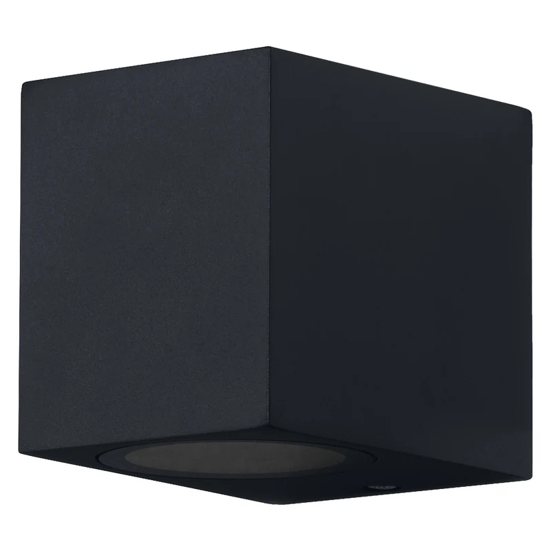 OSRAM ENDURA Carré Applique Murale Extérieure, noir, GU10