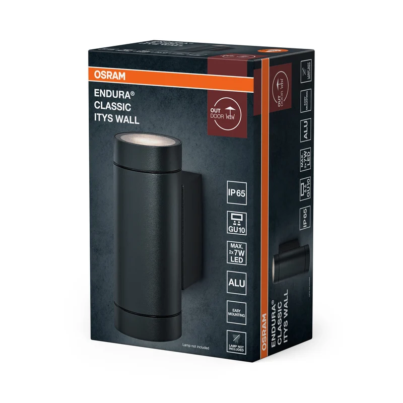 OSRAM ENDURA CLASSIC ITYS W Applique murale extérieure, gris foncé