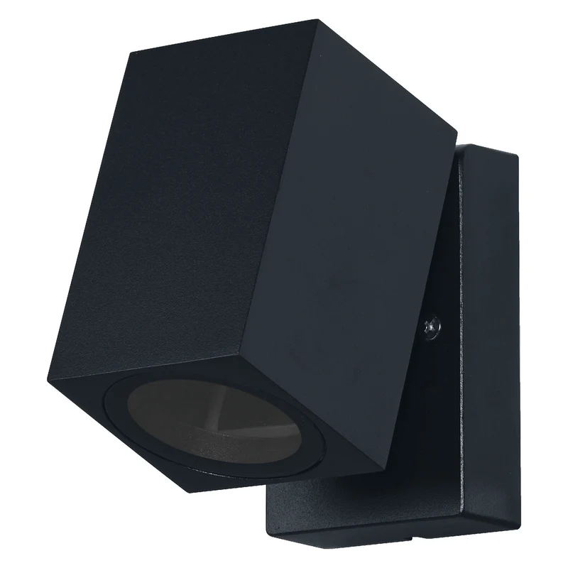 OSRAM ENDURA Classic Cube Applique murale extérieure, noire GU10