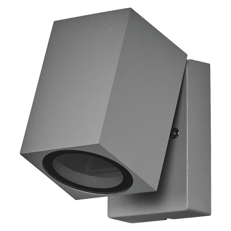 OSRAM ENDURA Classic Cube Applique murale extérieure, argent, GU10
