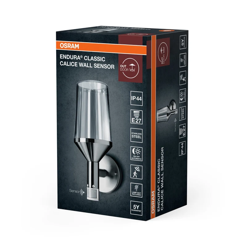 OSRAM ENDURA® Classic Calice Applique murale LED avec capteur E27