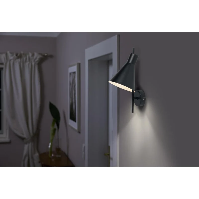 OSRAM DÉCOR Tokio Applique murale, 3000K, 5W, 300lm, Noir