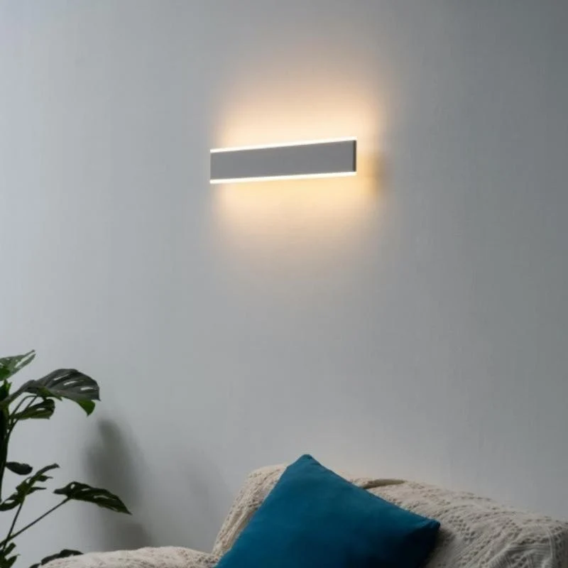 Applique Murale Blanche Double Faisceau 60cm 17W Haut rendement 145lm/W IP44