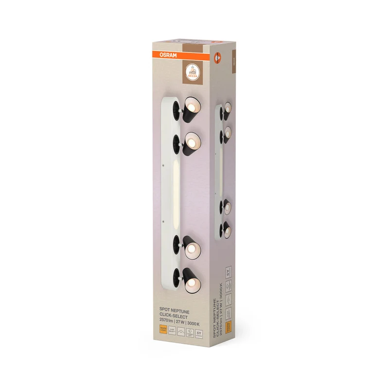 OSRAM DECOR SPOT NEPTUNE Plafonnier, 27W, 1.335lm, blanc
