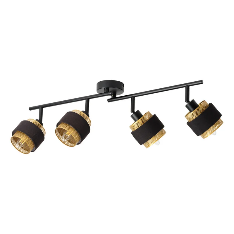 OSRAM DECOR Spot Hornet plafonnier 4X2.8W, E14, 250lm, 2700K, noir