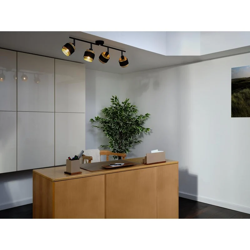 OSRAM DECOR Spot Hornet plafonnier 4X2.8W, E14, 250lm, 2700K, noir