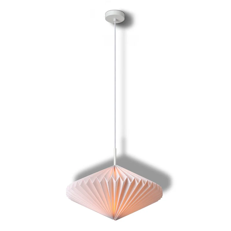 OSRAM DECOR Paper Lantern Diamond Suspension E27 Blanc