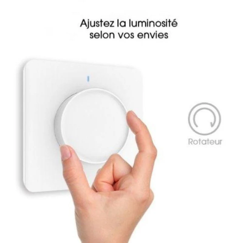 Variateur de Lumière WiFi Rotatif