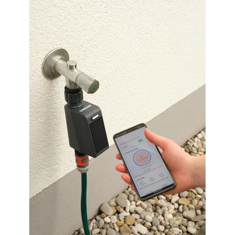 OSRAM SMART+ Contrôleur d’arrosage WiFi, gris foncé