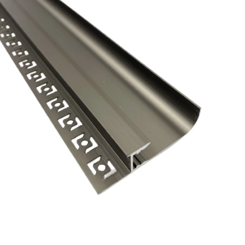 Profilé Aluminium Gris 2m pour Ruban LED