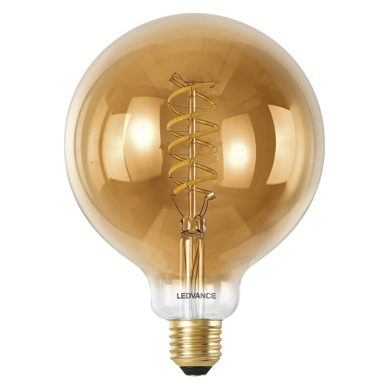 Ampoule LED Globe125 à filament LEDVANCE SMART+ Wifi E27 8 W 600 lm, 2 200…5 000 K, blanc réglable
