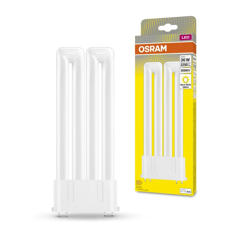 Lampe LED OSRAM DULUX LED F EM & AC MAINS 20W 830 2G10, 2250 lm, 3000 K, blanc chaud