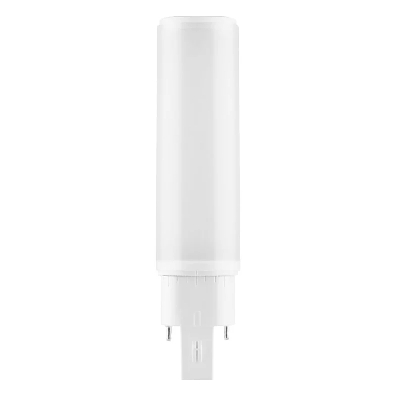 Lampe LED OSRAM DULUX LED D/E HF & AC MAINS 6W 830 G24Q-1, 600 lm, 3000 K, blanc chaud