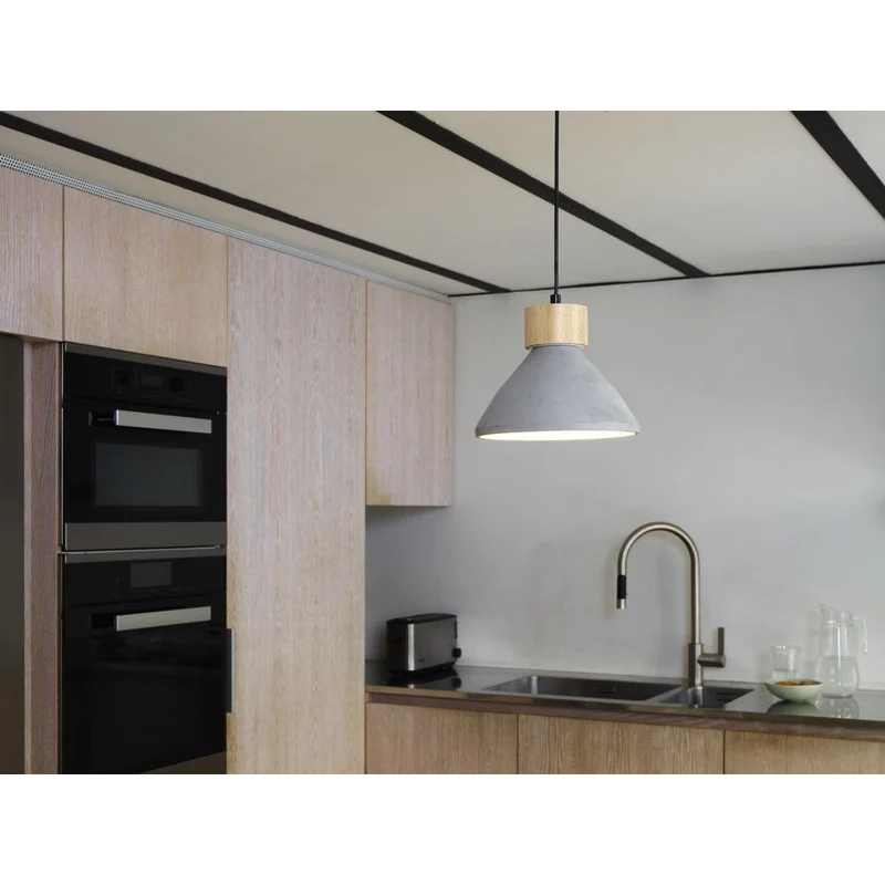 OSRAM DECOR Béton Bois Suspension, E27, 220 mm
