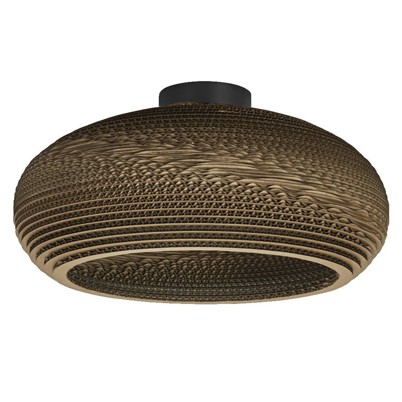 OSRAM DECOR Plafonnier Decor Cardboard Drop marron, E27