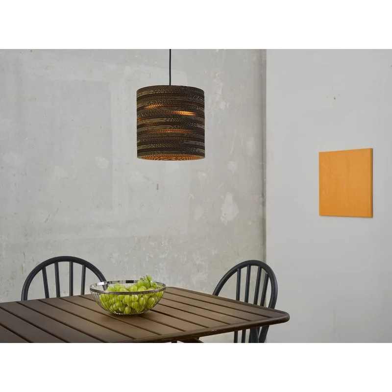OSRAM DECOR Suspension Décor Cylindre en Carton marron, E27