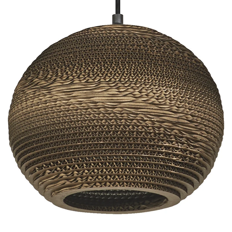 OSRAM DECOR Suspension Décor Boule en Carton marron, E27