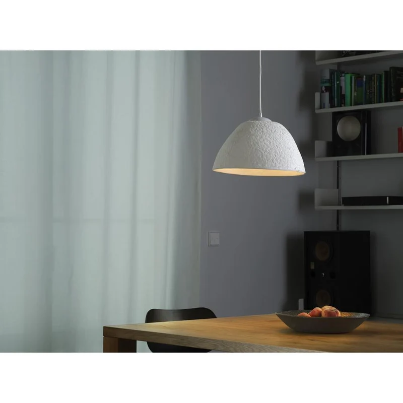 OSRAM DECOR Suspension Décor Cloche Camel blanche, E27, 375 mm