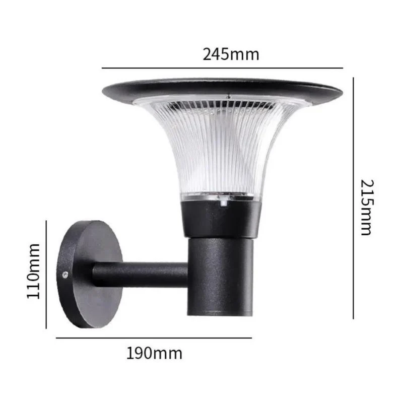 Lanterne Solaire Connectée Murale UFO RGBW IP65 (Lot de 4)