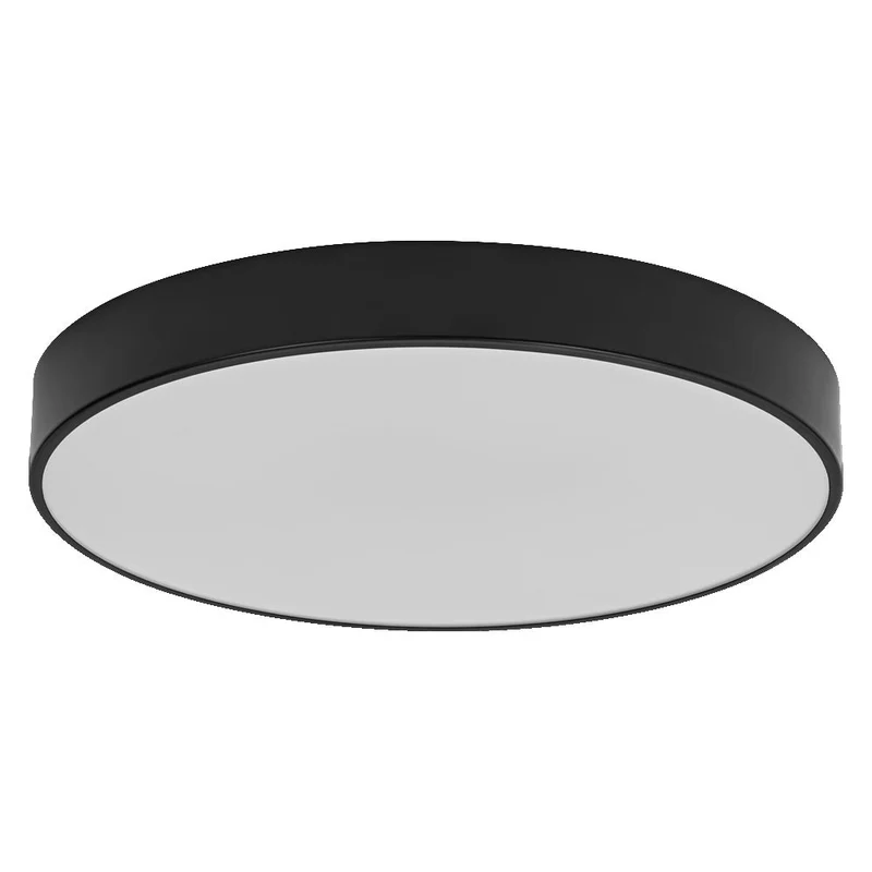 OSRAM ORBIS Slim Moia plafonnier, noir, 24W, 2600lm