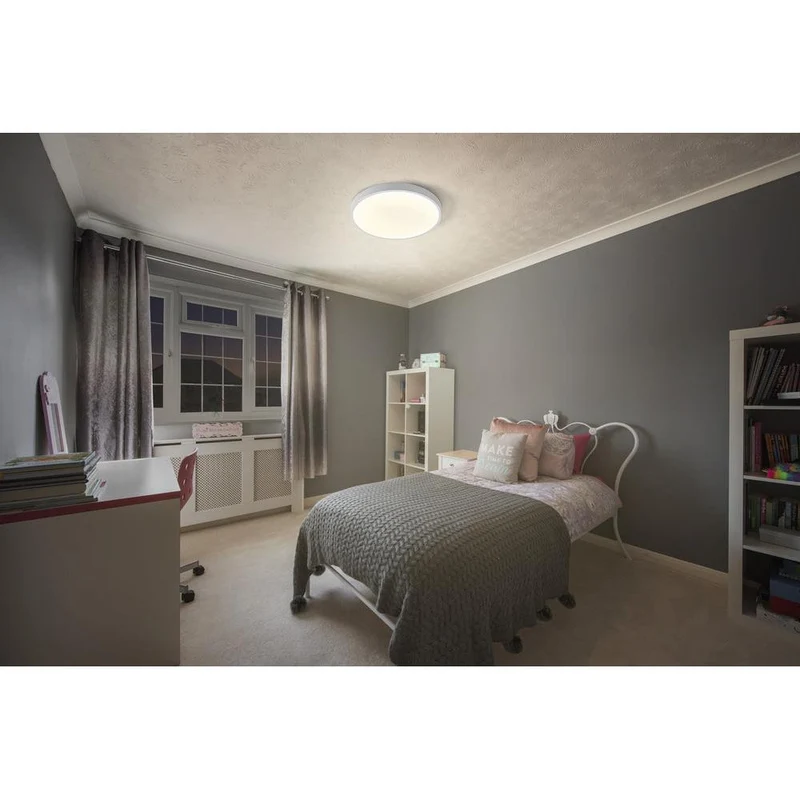 OSRAM ORBIS Slim Moia plafonnier, blanc, 36W, 4500lm
