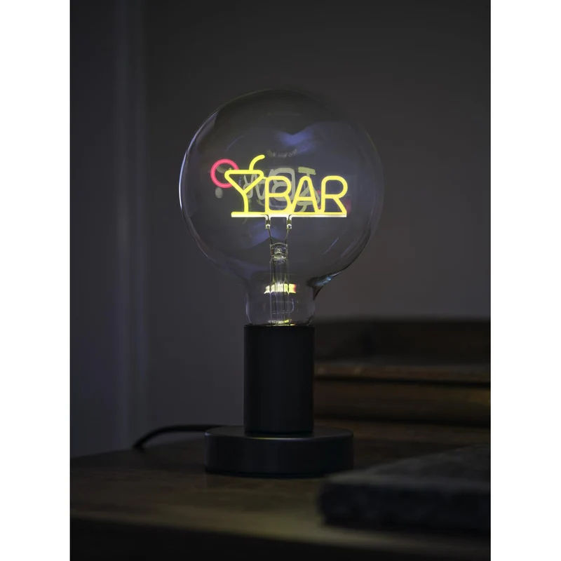 OSRAM 1906 LAMPE DE TABLE LETTER Tischleuchte Bar 1.2W E27