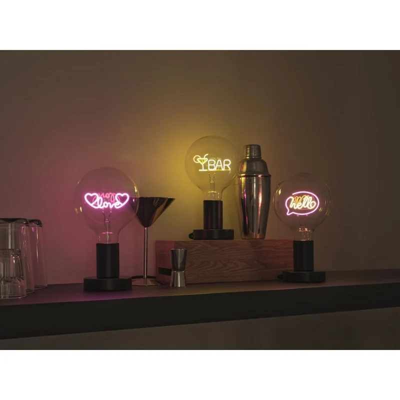 OSRAM 1906 LAMPE DE TABLE LETTER Tischleuchte Bar 1.2W E27