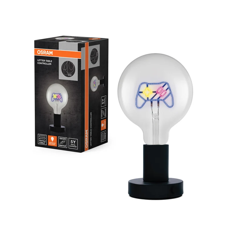 OSRAM 1906 LAMPE DE TABLE LETTER Contrôleur 1.2W E27