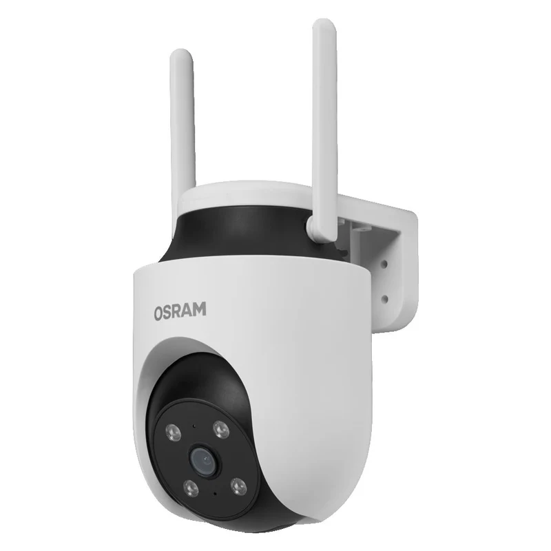 OSRAM Wifi SMART+ caméra de surveillance extérieure intelligente rotative blanche