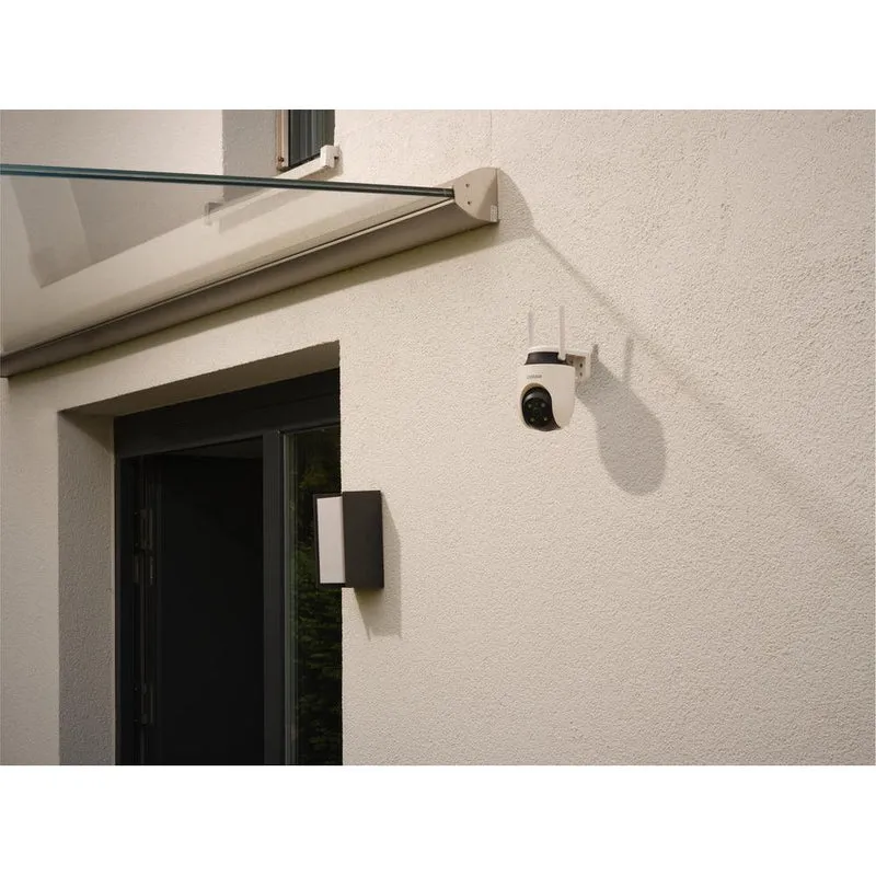 OSRAM Wifi SMART+ caméra de surveillance extérieure intelligente rotative blanche
