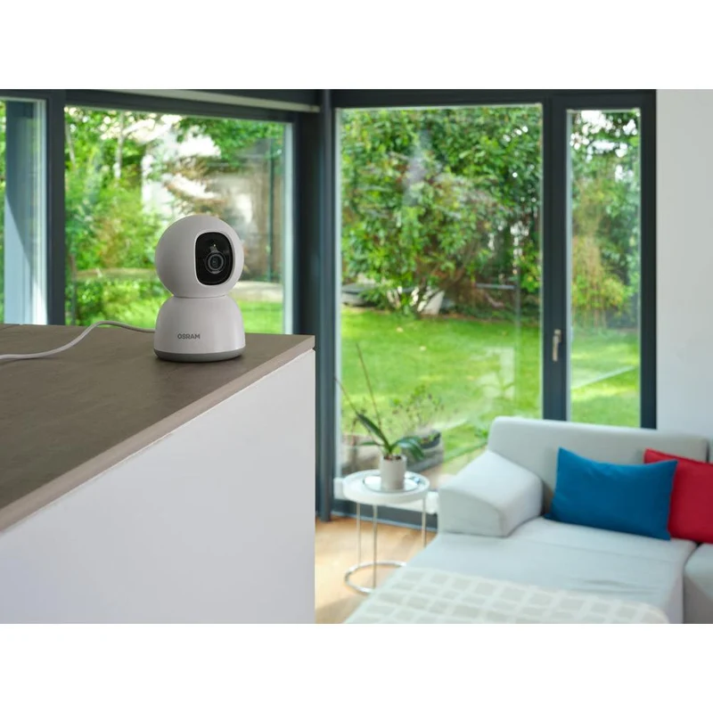 OSRAM Wifi SMART+ caméra de surveillance intelligente blanche