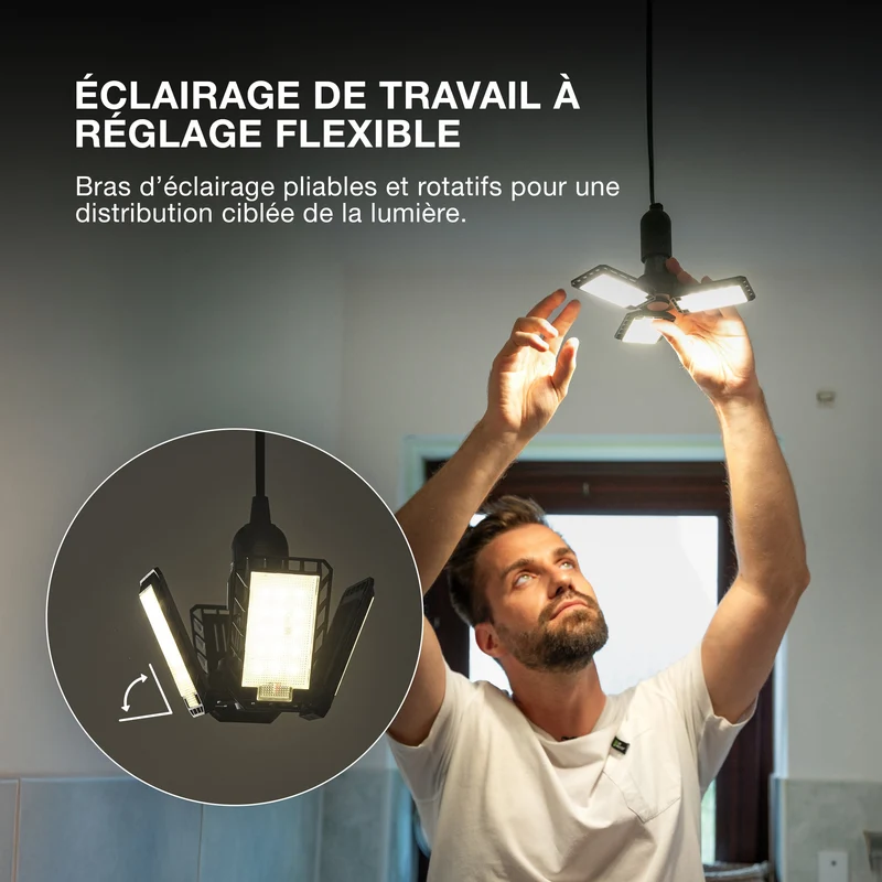 OSRAM Highbay Blade lampe de plafond avec ailes 40W 840 E27