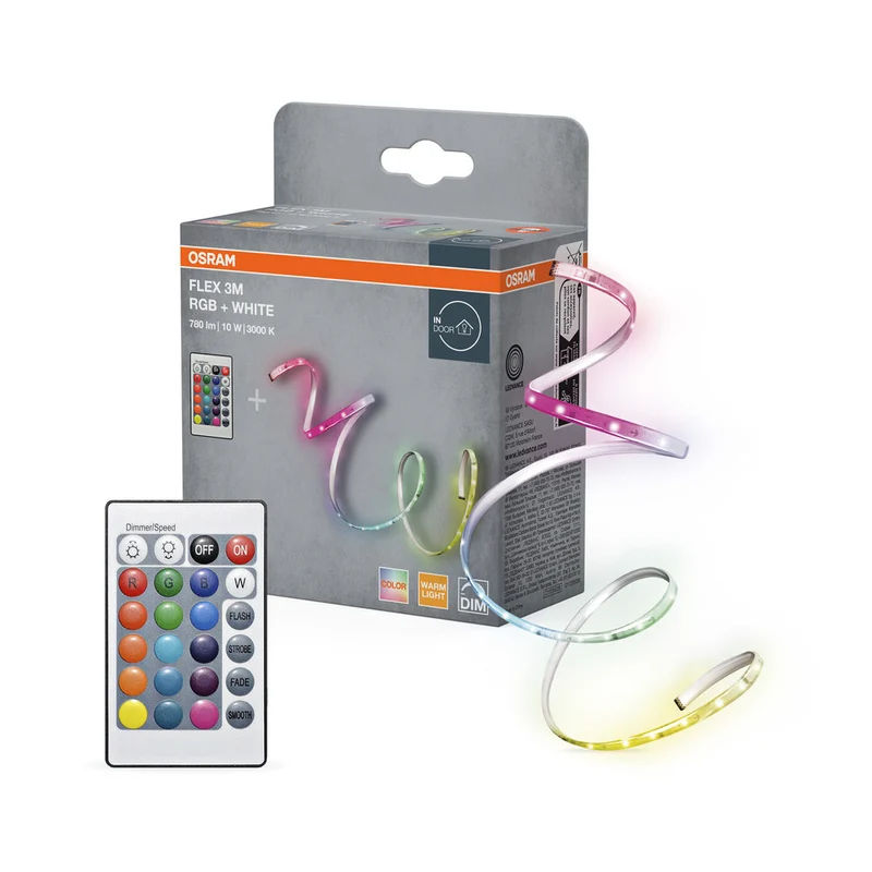 OSRAM FLEX 3M bande LED RC, blanc, 9W, 600lm