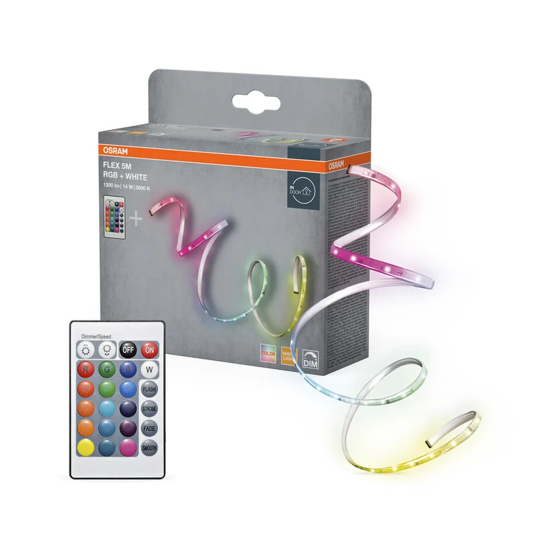 OSRAM FLEX 5M bande LED RC, blanc, 14W, 900lm