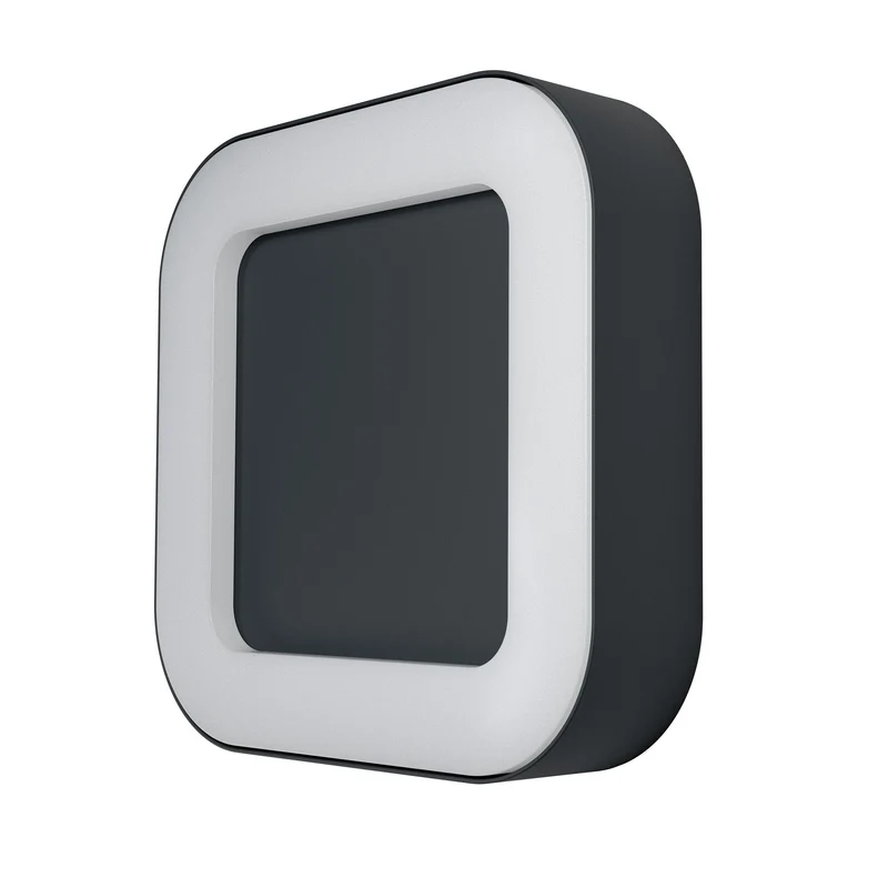 OSRAM LED Applique murale et plafonnier, luminaire pour applications extérieures, blanc chaud, 202,0 mm x 202,0 mm x 45,0 mm, ENDURA STYLE SQUARE