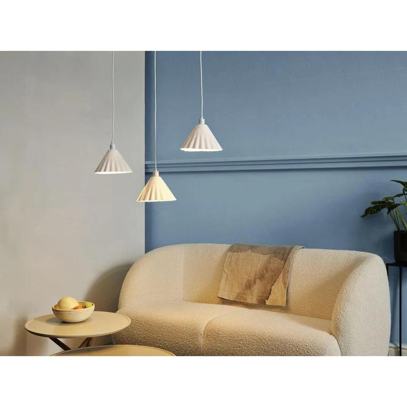 OSRAM DECOR Suspension 3-flammes Decor Pulp blanc, E14