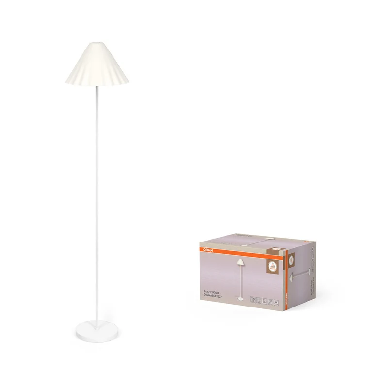 OSRAM DECOR lampe sur pied Decor Pulp blanc, E27, dimmable