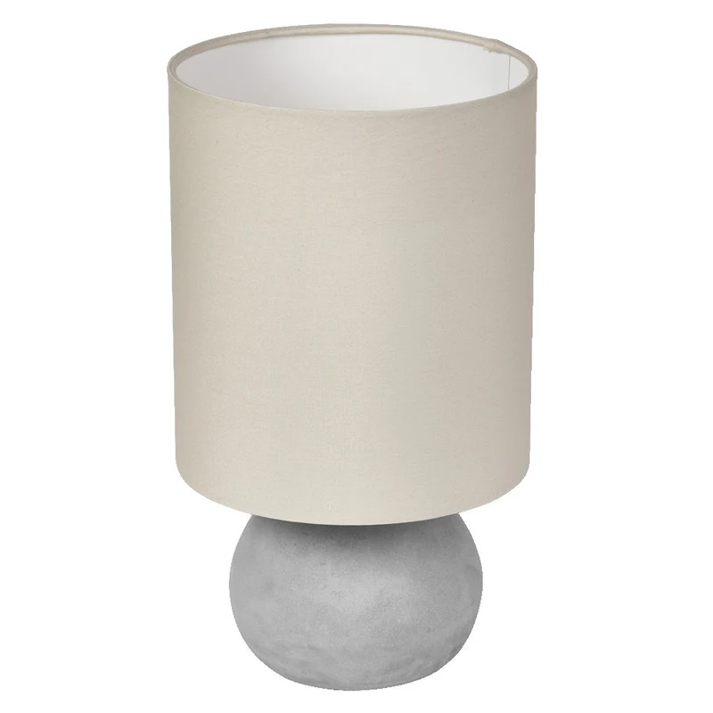 OSRAM DECOR Lampe de table Impact beige et gris, E27