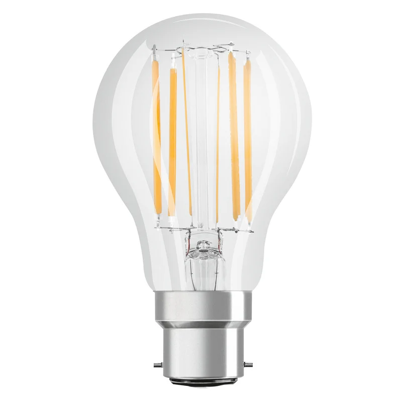 Lampe LED OSRAM LED Retrofit CLASSIC A 7,5W 840 Clear B22d, 1055 lm, 4000 K, blanc froid