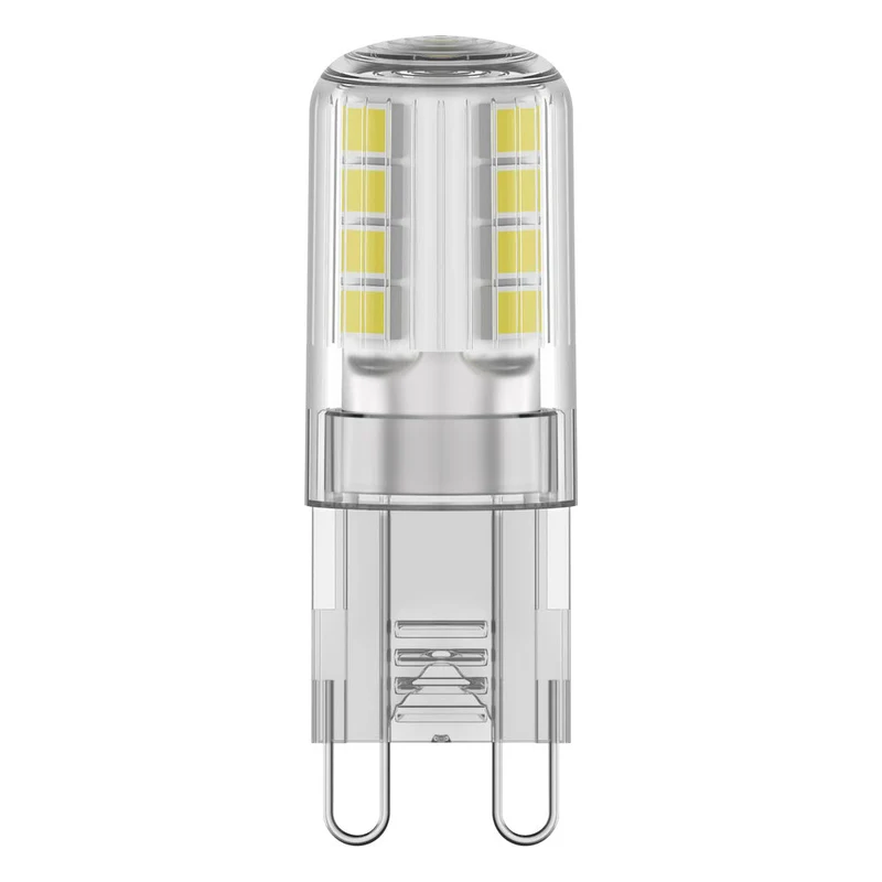 Lampe LED OSRAM PIN G9 2,6 W 827 Clear G9, 320 lm, 2700 K, blanc chaud, lot de 2