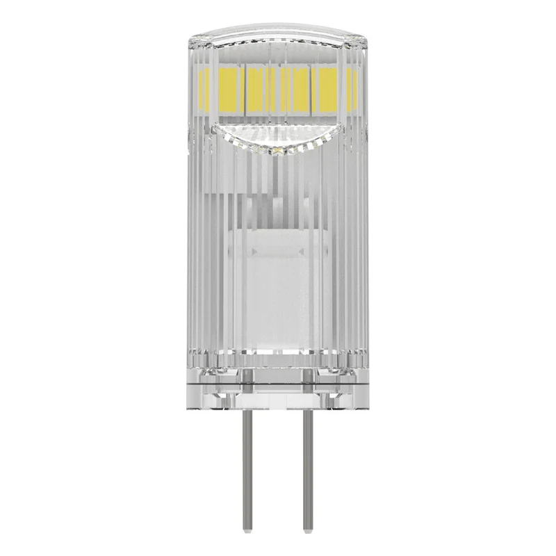 Lampe LED OSRAM à culot à broches PIN 12 V 1,5 W 827 Clear G4, lot de 2, 200 lm, 2700 K, blanc chaud, lot de 2