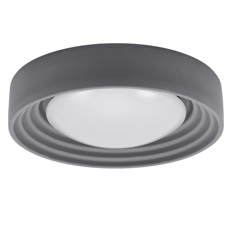 LEDVANCE ORBIS Plafonnier en béton 400mm 18W 1500lm gris